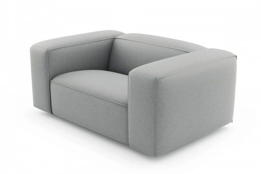 model MODULARIS WB (wysoki bok) - Modularis sofa 1,5-osobowa (love seat) z bokami wysokimi