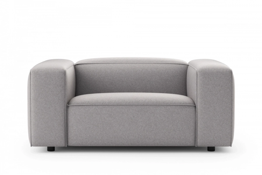 model MODULARIS WB (wysoki bok) - Modularis sofa 1,5-osobowa (love seat) z bokami wysokimi