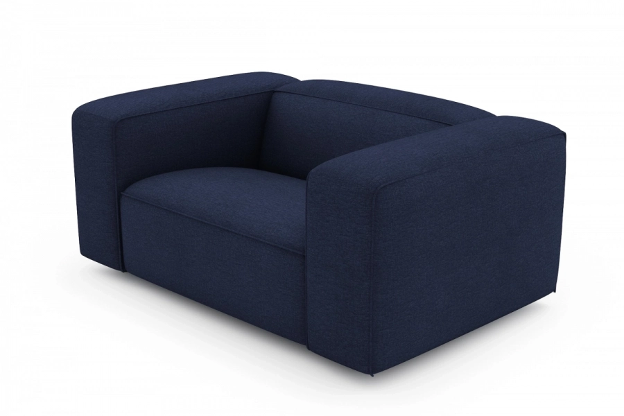 model MODULARIS WB (wysoki bok) - Modularis sofa 1,5-osobowa (love seat) z bokami wysokimi