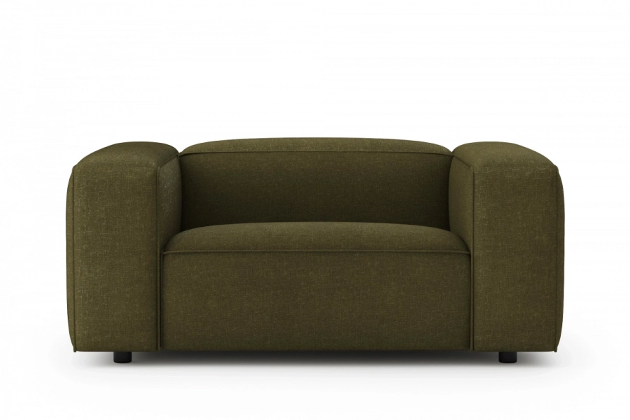 model MODULARIS WB (wysoki bok) - Modularis sofa 1,5-osobowa (love seat) z bokami wysokimi