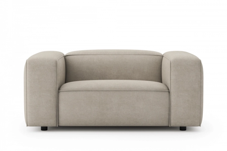 model MODULARIS WB (wysoki bok) - Modularis sofa 1,5-osobowa (love seat) z bokami wysokimi