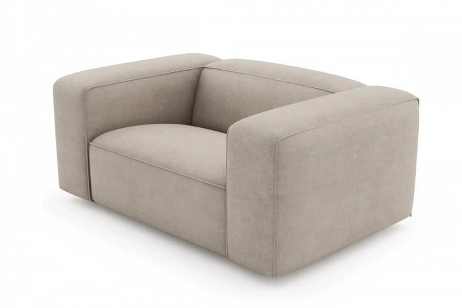 model MODULARIS WB (wysoki bok) - Modularis sofa 1,5-osobowa (love seat) z bokami wysokimi
