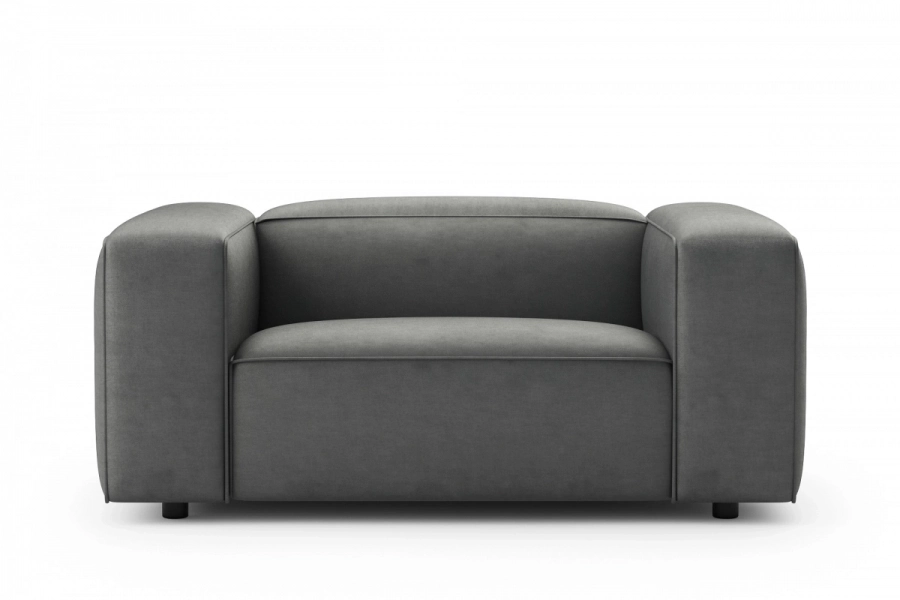 model MODULARIS WB (wysoki bok) - Modularis sofa 1,5-osobowa (love seat) z bokami wysokimi