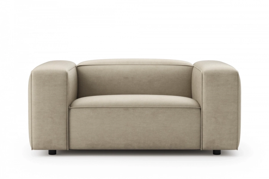 model MODULARIS WB (wysoki bok) - Modularis sofa 1,5-osobowa (love seat) z bokami wysokimi