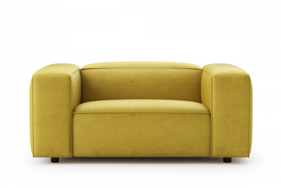 model MODULARIS WB (wysoki bok) - Modularis sofa 1,5-osobowa (love seat) z bokami wysokimi