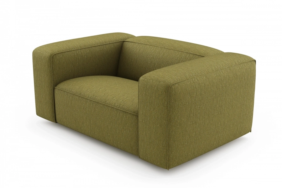 model MODULARIS WB (wysoki bok) - Modularis sofa 1,5-osobowa (love seat) z bokami wysokimi
