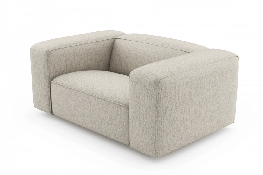 model MODULARIS WB (wysoki bok) - Modularis sofa 1,5-osobowa (love seat) z bokami wysokimi