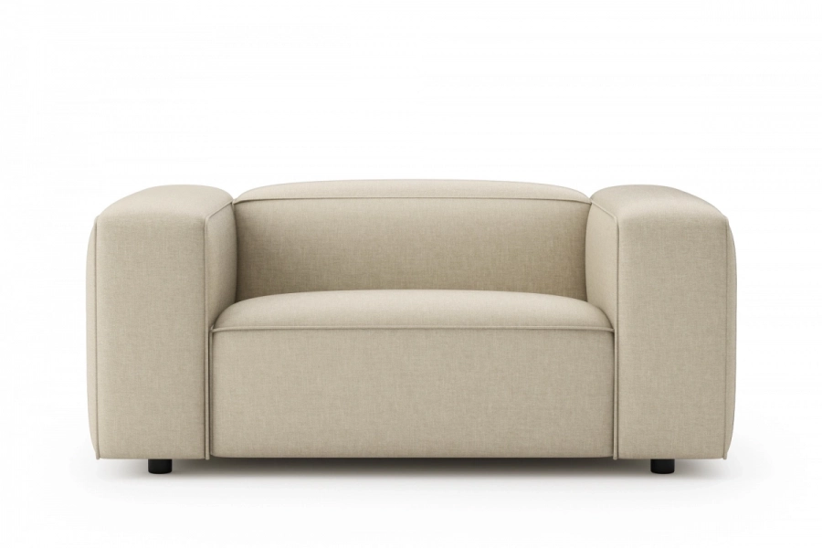 model MODULARIS WB (wysoki bok) - Modularis sofa 1,5-osobowa (love seat) z bokami wysokimi