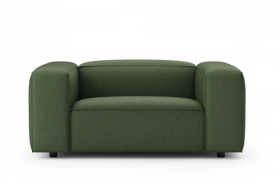 model MODULARIS WB (wysoki bok) - Modularis sofa 1,5-osobowa (love seat) z bokami wysokimi