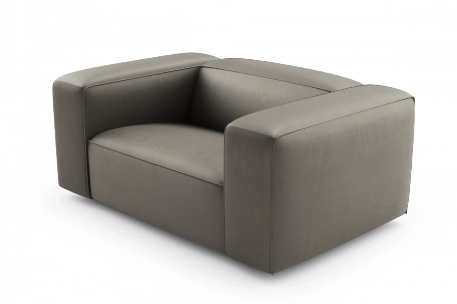 model MODULARIS WB (wysoki bok) - Modularis sofa 1,5-osobowa (love seat) z bokami wysokimi