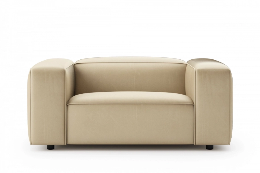 model MODULARIS WB (wysoki bok) - Modularis sofa 1,5-osobowa (love seat) z bokami wysokimi