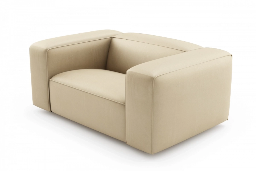 model MODULARIS WB (wysoki bok) - Modularis sofa 1,5-osobowa (love seat) z bokami wysokimi