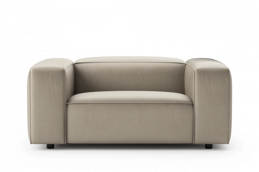 model MODULARIS WB (wysoki bok) - Modularis sofa 1,5-osobowa (love seat) z bokami wysokimi