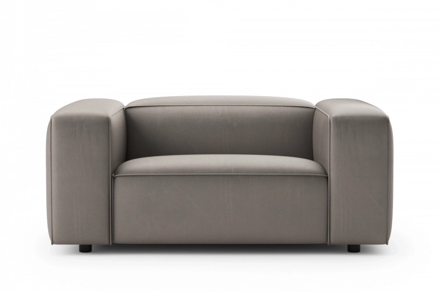 model MODULARIS WB (wysoki bok) - Modularis sofa 1,5-osobowa (love seat) z bokami wysokimi