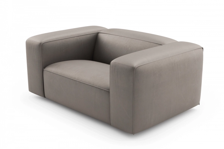 model MODULARIS WB (wysoki bok) - Modularis sofa 1,5-osobowa (love seat) z bokami wysokimi