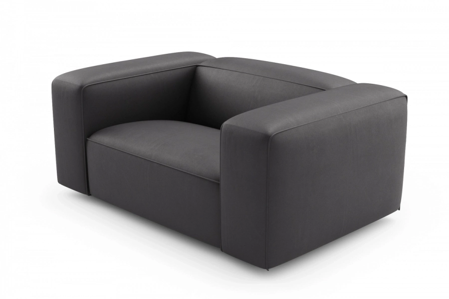 model MODULARIS WB (wysoki bok) - Modularis sofa 1,5-osobowa (love seat) z bokami wysokimi