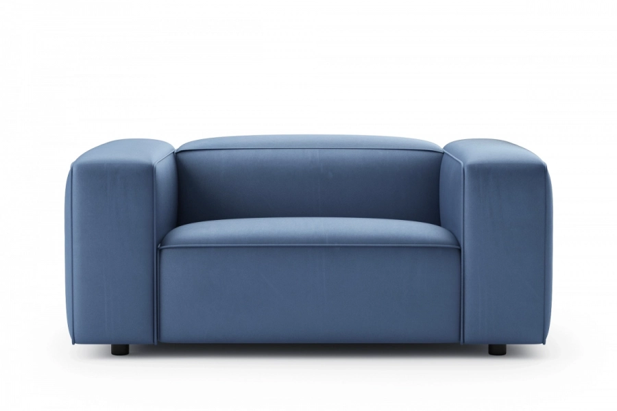 model MODULARIS WB (wysoki bok) - Modularis sofa 1,5-osobowa (love seat) z bokami wysokimi