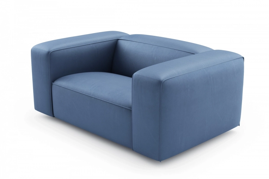 model MODULARIS WB (wysoki bok) - Modularis sofa 1,5-osobowa (love seat) z bokami wysokimi