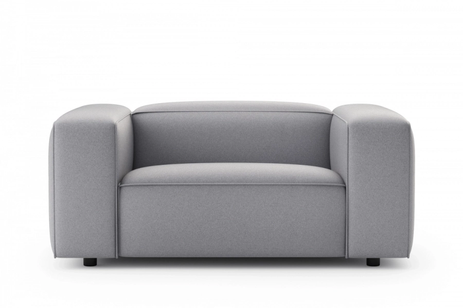 model MODULARIS WB (wysoki bok) - Modularis sofa 1,5-osobowa (love seat) z bokami wysokimi
