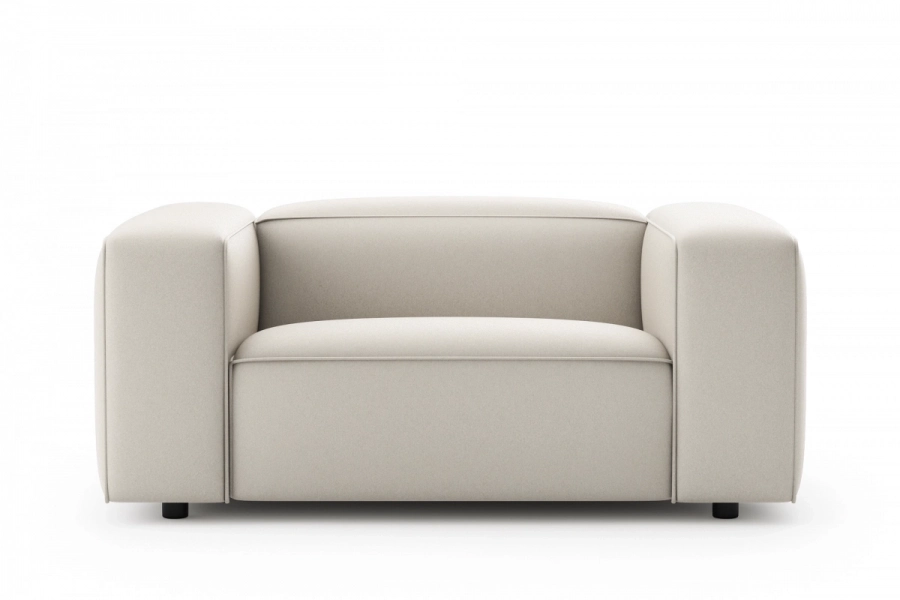 model MODULARIS WB (wysoki bok) - Modularis sofa 1,5-osobowa (love seat) z bokami wysokimi