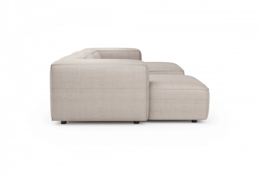 model MODULARIS WB (wysoki bok) - Modularis WB longchair lewy + sofa 1,5 osobowa + longchair prawy (boki wysokie)