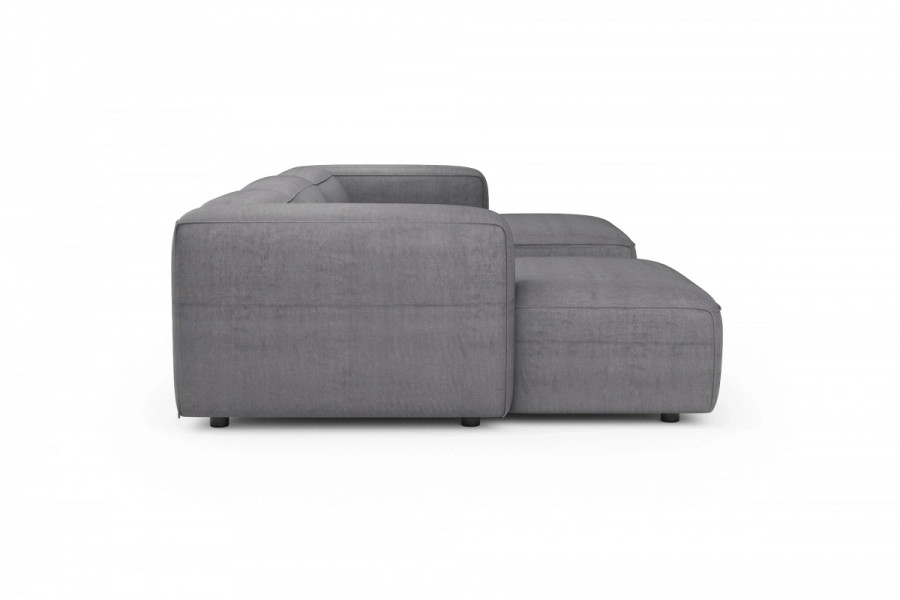 model MODULARIS WB (wysoki bok) - Modularis WB longchair lewy + sofa 1,5 osobowa + longchair prawy (boki wysokie)