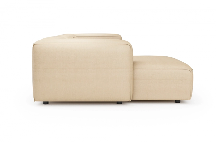 model MODULARIS WB (wysoki bok) - Modularis WB sofa 2-osobowa prawa + longchair lewy (boki wysokie)
