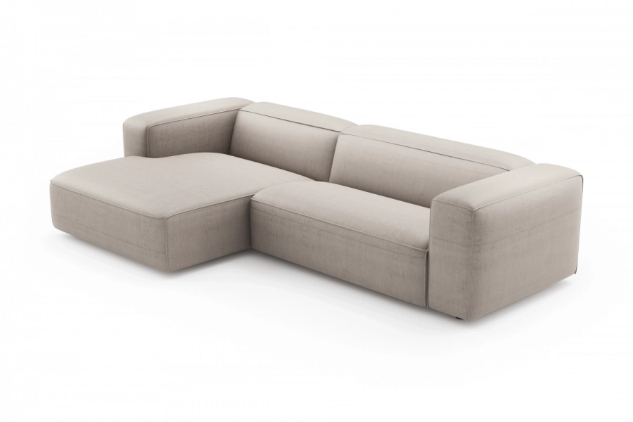 model MODULARIS WB (wysoki bok) - Modularis WB sofa 2-osobowa prawa + longchair lewy (boki wysokie)