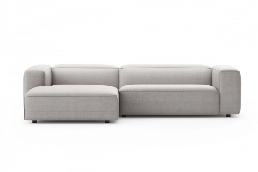 model MODULARIS WB (wysoki bok) - Modularis WB sofa 2-osobowa prawa + longchair lewy (boki wysokie)