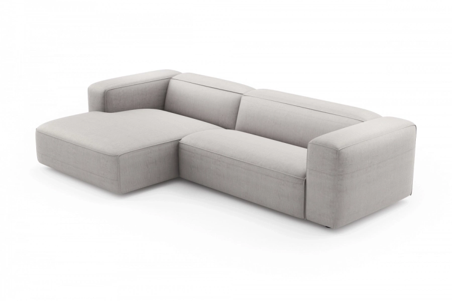 model MODULARIS WB (wysoki bok) - Modularis WB sofa 2-osobowa prawa + longchair lewy (boki wysokie)