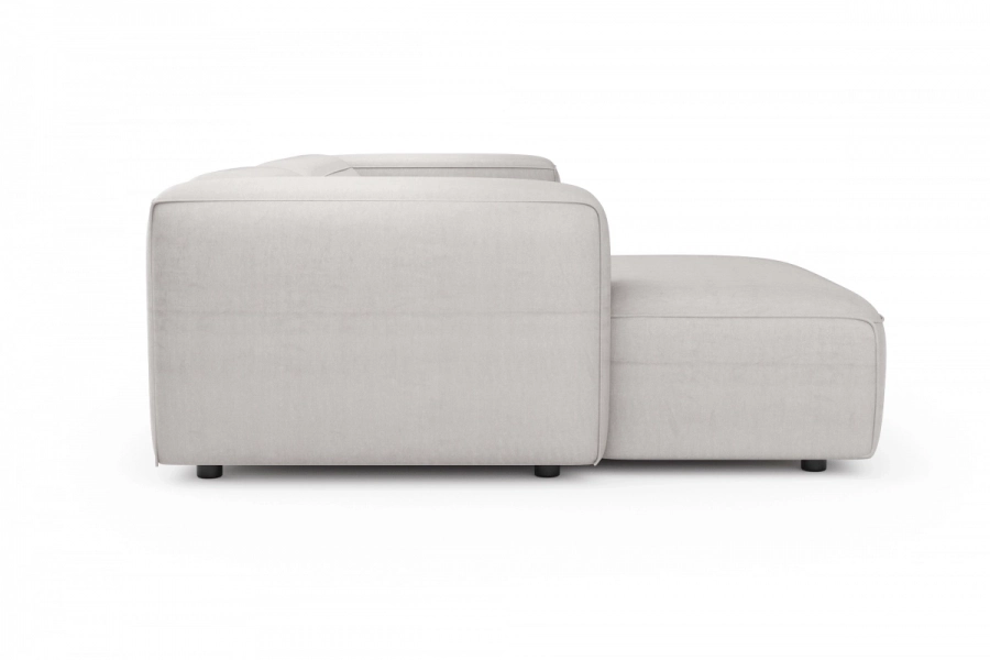 model MODULARIS WB (wysoki bok) - Modularis WB sofa 2-osobowa prawa + longchair lewy (boki wysokie)