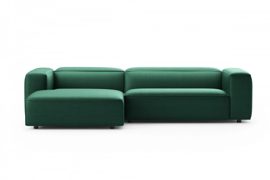 model MODULARIS WB (wysoki bok) - Modularis WB sofa 2-osobowa prawa + longchair lewy (boki wysokie)