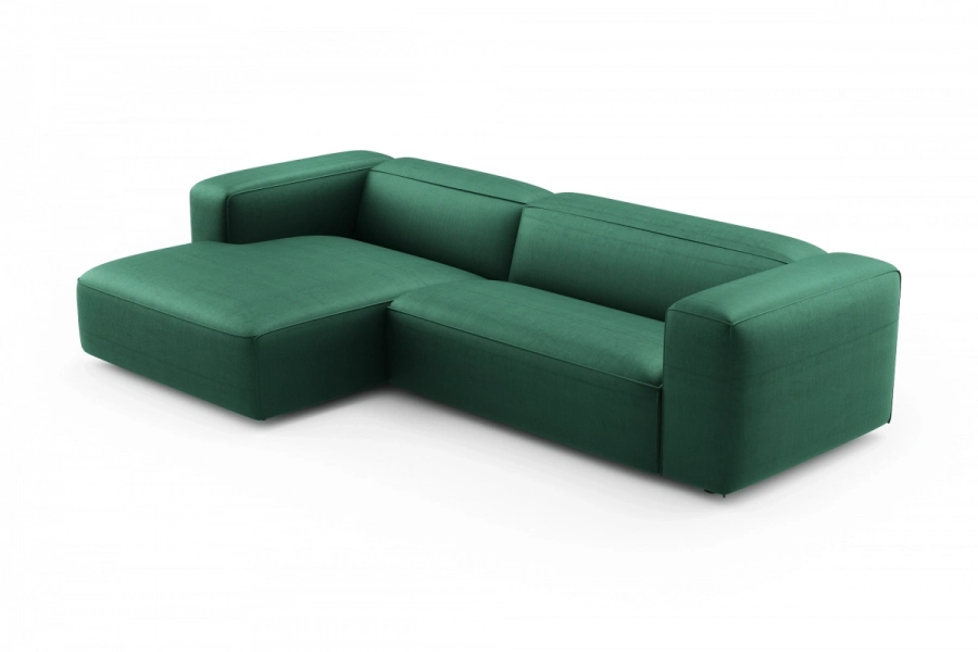 model MODULARIS WB (wysoki bok) - Modularis WB sofa 2-osobowa prawa + longchair lewy (boki wysokie)