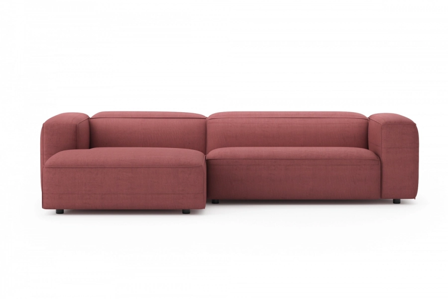 model MODULARIS WB (wysoki bok) - Modularis WB sofa 2-osobowa prawa + longchair lewy (boki wysokie)