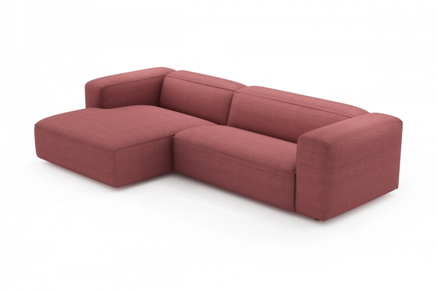 model MODULARIS WB (wysoki bok) - Modularis WB sofa 2-osobowa prawa + longchair lewy (boki wysokie)