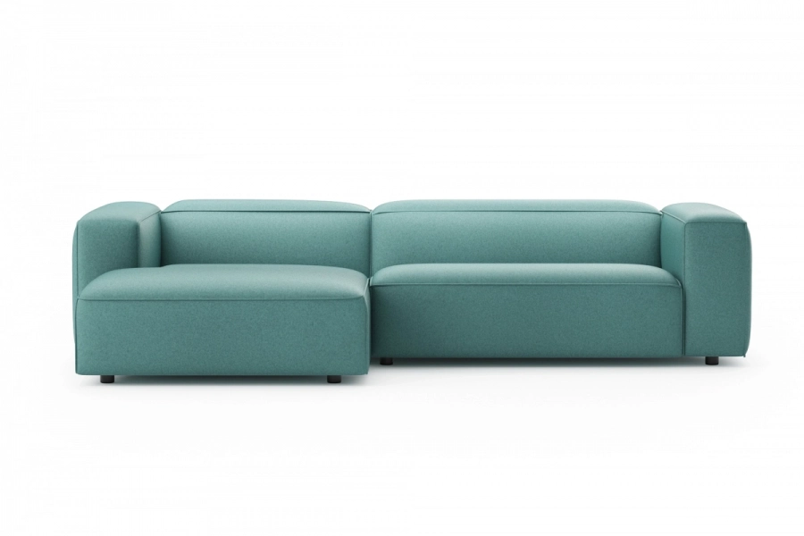 model MODULARIS WB (wysoki bok) - Modularis WB sofa 2-osobowa prawa + longchair lewy (boki wysokie)