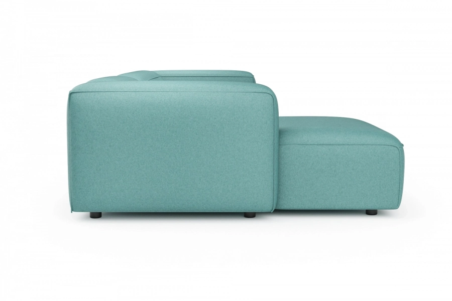 model MODULARIS WB (wysoki bok) - Modularis WB sofa 2-osobowa prawa + longchair lewy (boki wysokie)