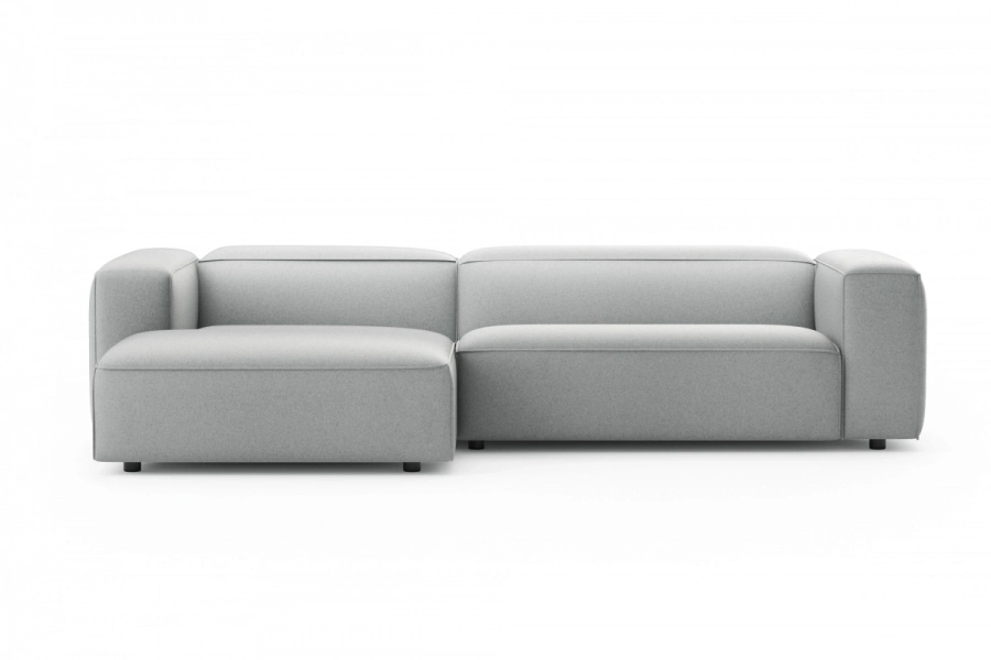 model MODULARIS WB (wysoki bok) - Modularis WB sofa 2-osobowa prawa + longchair lewy (boki wysokie)