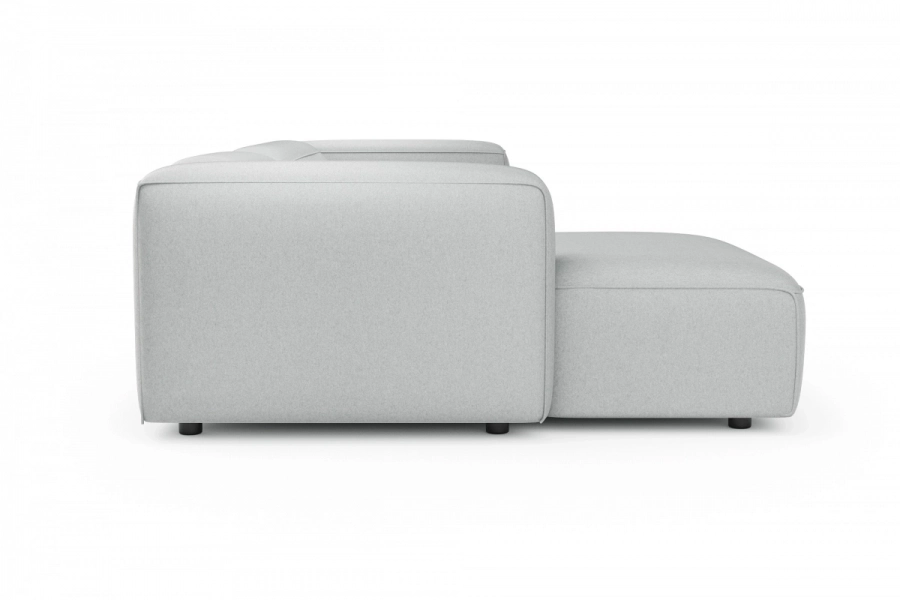 model MODULARIS WB (wysoki bok) - Modularis WB sofa 2-osobowa prawa + longchair lewy (boki wysokie)