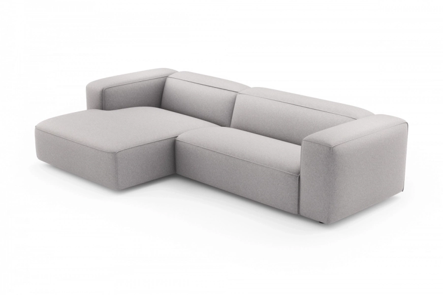model MODULARIS WB (wysoki bok) - Modularis WB sofa 2-osobowa prawa + longchair lewy (boki wysokie)