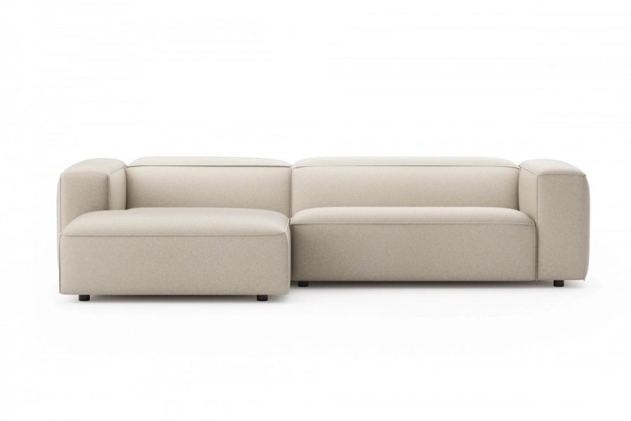 model MODULARIS WB (wysoki bok) - Modularis WB sofa 2-osobowa prawa + longchair lewy (boki wysokie)