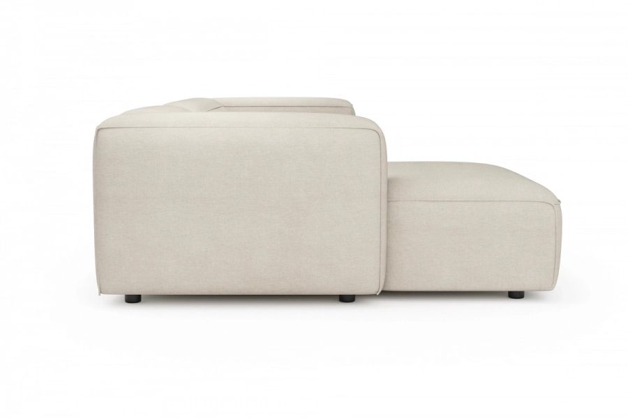 model MODULARIS WB (wysoki bok) - Modularis WB sofa 2-osobowa prawa + longchair lewy (boki wysokie)