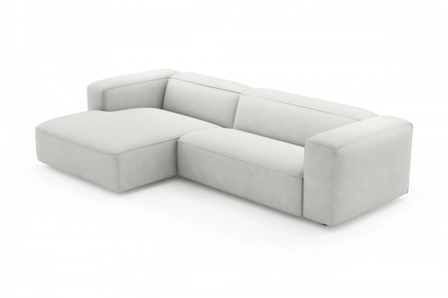 model MODULARIS WB (wysoki bok) - Modularis WB sofa 2-osobowa prawa + longchair lewy (boki wysokie)