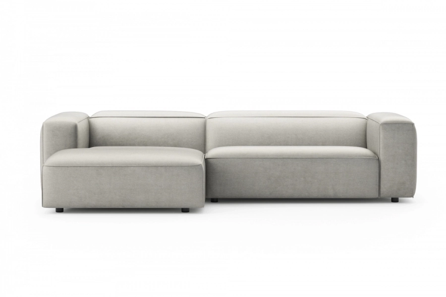 model MODULARIS WB (wysoki bok) - Modularis WB sofa 2-osobowa prawa + longchair lewy (boki wysokie)