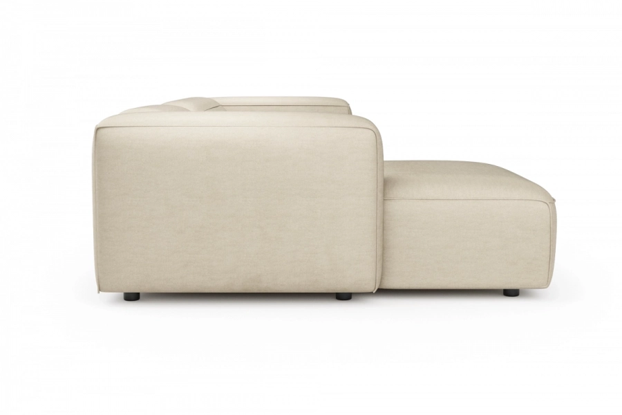 model MODULARIS WB (wysoki bok) - Modularis WB sofa 2-osobowa prawa + longchair lewy (boki wysokie)