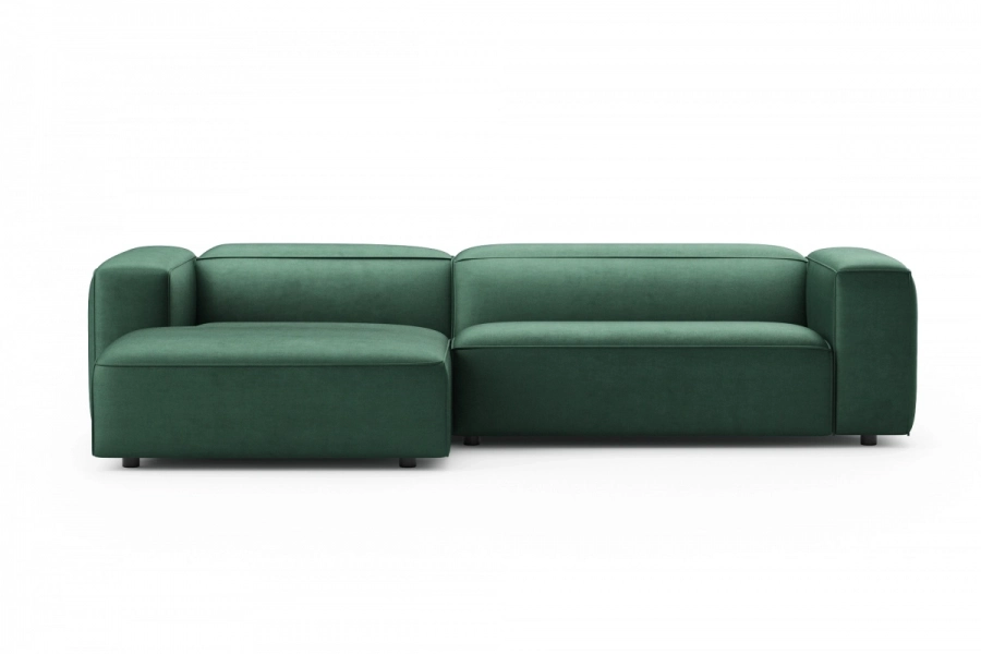 model MODULARIS WB (wysoki bok) - Modularis WB sofa 2-osobowa prawa + longchair lewy (boki wysokie)