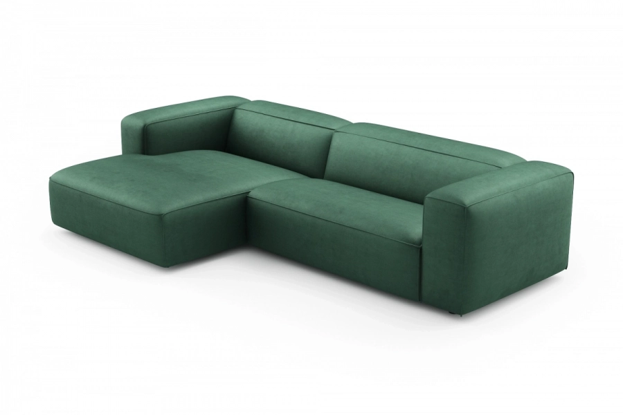 model MODULARIS WB (wysoki bok) - Modularis WB sofa 2-osobowa prawa + longchair lewy (boki wysokie)