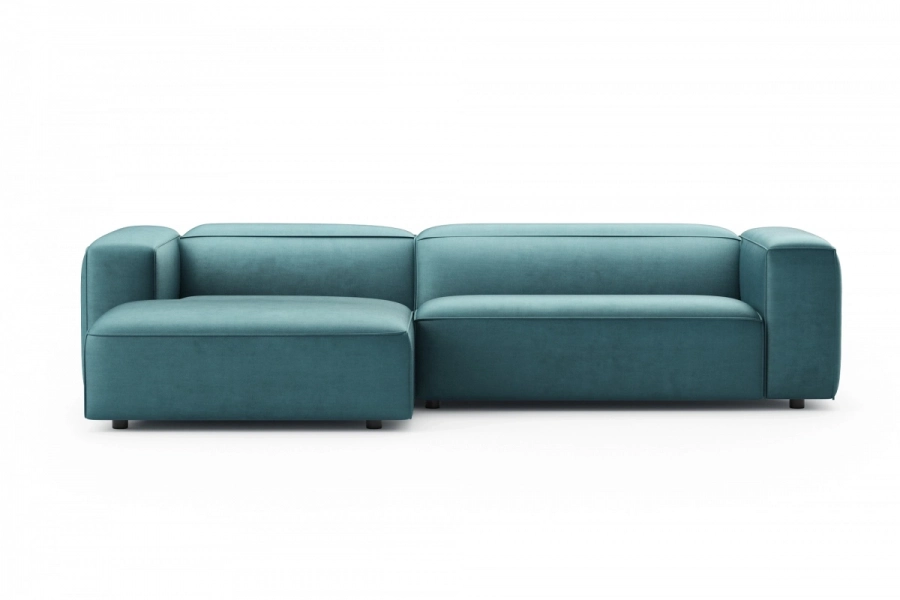model MODULARIS WB (wysoki bok) - Modularis WB sofa 2-osobowa prawa + longchair lewy (boki wysokie)