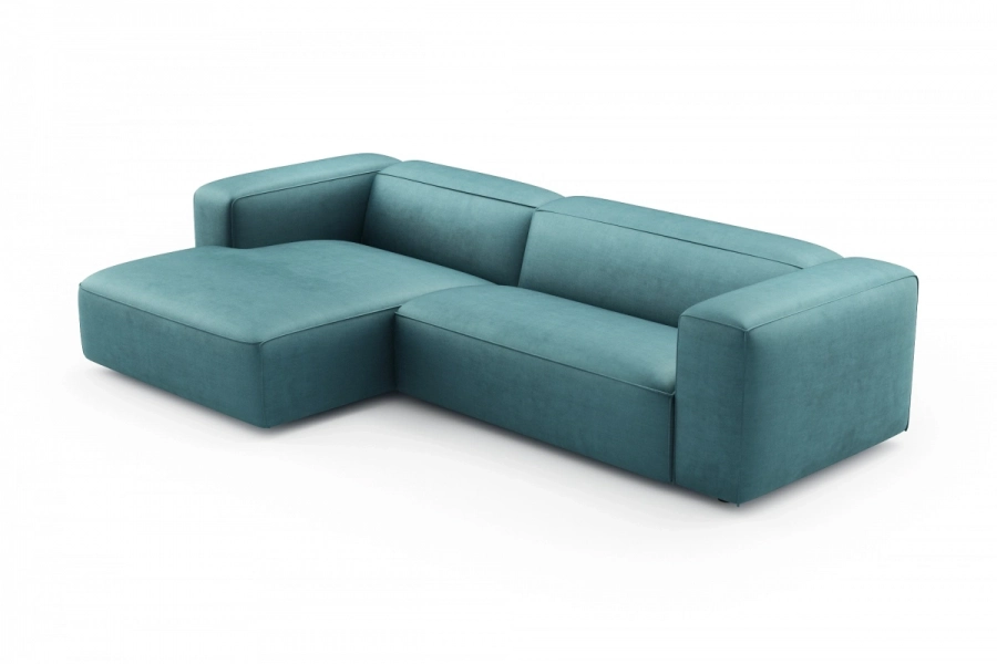 model MODULARIS WB (wysoki bok) - Modularis WB sofa 2-osobowa prawa + longchair lewy (boki wysokie)