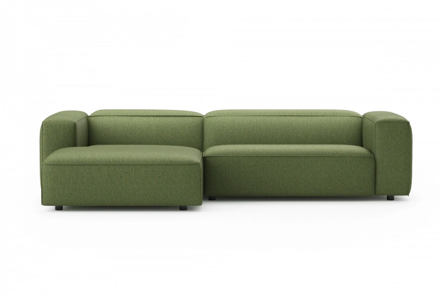 model MODULARIS WB (wysoki bok) - Modularis WB sofa 2-osobowa prawa + longchair lewy (boki wysokie)